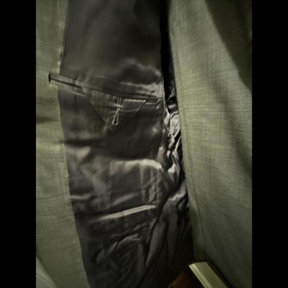 Bespoke 38R Wool Birdseye Suit Edgar Pomeroy - Picture 2 of 7